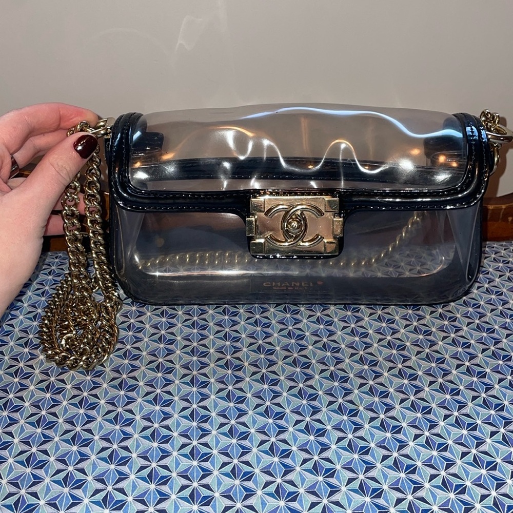 Authentic CHANEL PVC HandBag